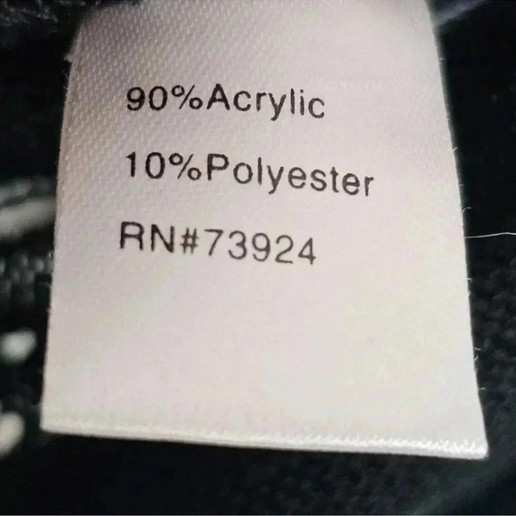 Ming Wang cardigan jacket blackk white stripes knit excellent Size S - Picture 6 of 7